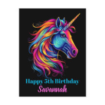 Persoonlijke Verjaardagsfeestje Eenhoorn Fantasie