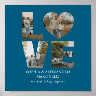 Persoonlijke verjaardagsfoto poster