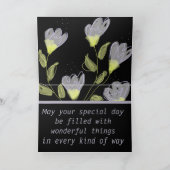 Persoonlijke verjaardagskaart kaart (Binnen)