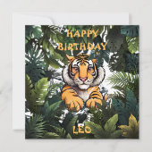 Persoonlijke verjaardagskaart voor kinderen kaart (Voorkant)