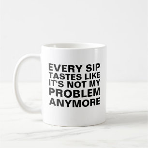 Persoonlijke verjaardagsmok, elke slok smaakt also koffiemok