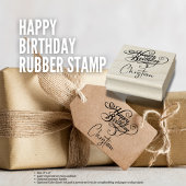 Persoonlijke Verjaardagsstempel Rubberstempel