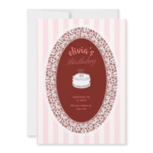 Persoonlijke verjaardagsuitnodiging | Aanpasbaar