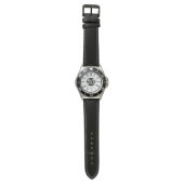 Persoonlijke verjaardagsviering horloge (Vlak)