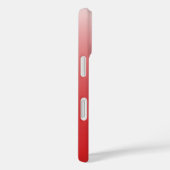 Persoonlijke verloop ombre rood Case-Mate iPhone case (Achterkant / Rechts)