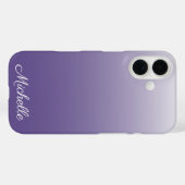Persoonlijke verloop ombre Ultra Violet Case-Mate iPhone Case (Achterkant (horizontaal))