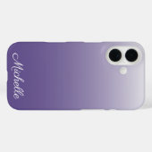 Persoonlijke verloop ombre Ultra Violet Case-Mate iPhone Case (Achterkant (horizontaal))