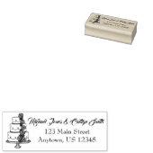 Persoonlijke Verloving-bride voor de schoenenkast  Rubberstempel (Gestempeld)