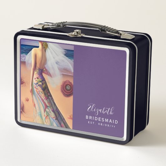 Persoonlijke verlovingsdoos voor bruidsmeisjes Str (Voorkant)