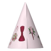 Persoonlijke verlovingsfeest Bruids-shower Feesthoedjes (Achterkant)