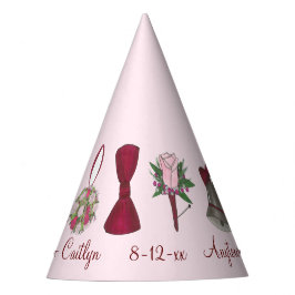 Persoonlijke verlovingsfeest Bruids-shower Feesthoedjes