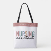 Persoonlijke verpleegkundige assistent tote bag (Achterkant)