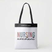 Persoonlijke verpleegkundige assistent tote bag (Voorkant)