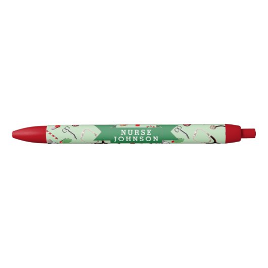 Persoonlijke verpleegster blauwe inkt pen (Voorkant)