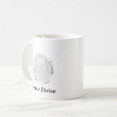 Persoonlijke verpleegster cadeau embleem mok (Voorkant links)