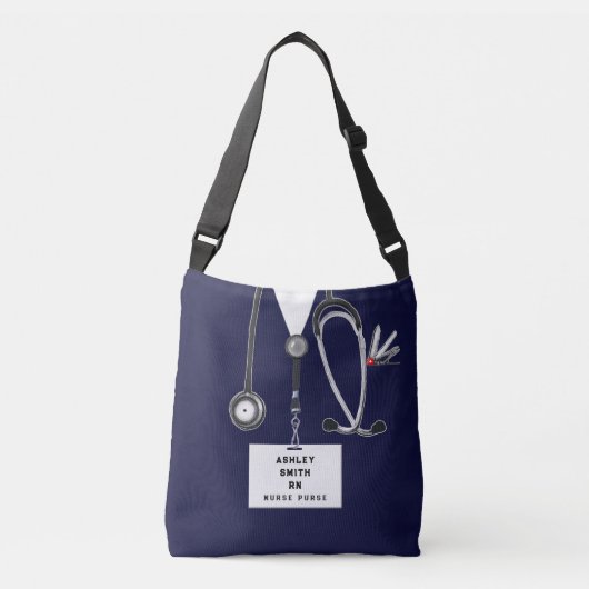 Persoonlijke Verpleegster Crossbody Tas (Voorkant)