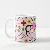 Persoonlijke verpleegster koffiemok (Links)