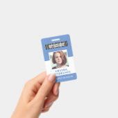 Persoonlijke verticale foto ID-badge Badge (Handheld)