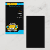 Persoonlijke vervoersdiensten - Visitekaartje. Visitekaartje (Voorkant / Achterkant)