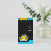 Persoonlijke vervoersdiensten - Visitekaartje. Visitekaartje (Staand voorkant)