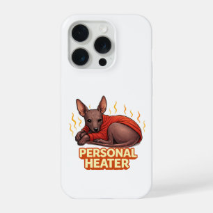 Persoonlijke Verwarming Xoloitzcuintli iPhone 15 Pro Case
