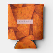 Persoonlijke Vette Nacho Kaas Chip Blikjeskoeler (Voorkant)
