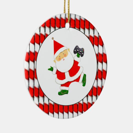 Persoonlijke videogamer keramisch ornament (Rechts)