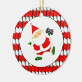 Persoonlijke videogamer keramisch ornament (Links)