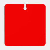 Persoonlijke videogamer Metal Ornament (Achterkant)