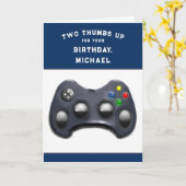 Persoonlijke videokeuk Birthday Kaart (Gele Bloem)