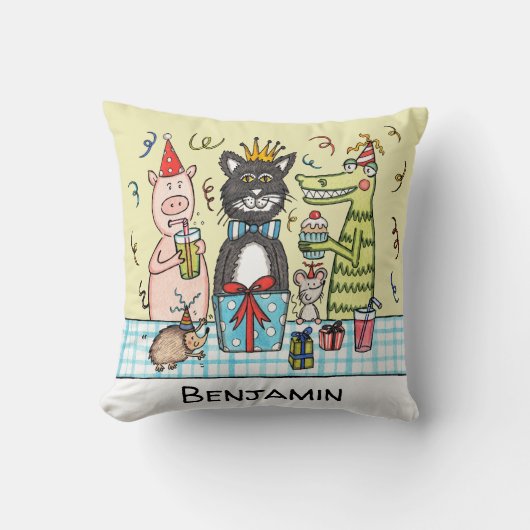 Persoonlijke vierkant van de partij van kinderen kussen (Voorkant)