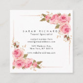 Persoonlijke vierkant Visitekaartjes (Voorkant)