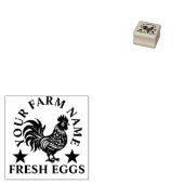 Persoonlijke Vintage (boerderij & supporters) Vers Rubberstempel (Gestempeld)