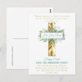 Persoonlijke vintage budget Pasen FOTO Briefkaart (Voorkant / Achterkant)