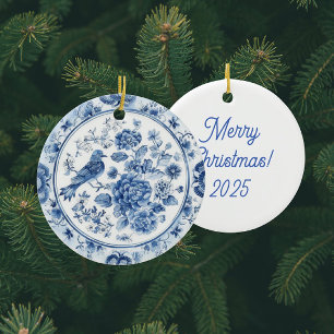 Persoonlijke vintage chinoiserie borden keramisch ornament