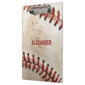 Persoonlijke Vintage Honkbal Klembord (Links)