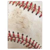 Persoonlijke Vintage Honkbal Klembord (Achterkant)