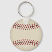 Persoonlijke vintage honkbal sleutelhanger cadeau (Achterkant)