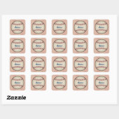 Persoonlijke Vintage Honkbal Stickers (Vel)