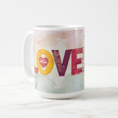 Persoonlijke Vintage How Do I Love Thee Mok (Voorkant links)