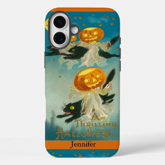 Persoonlijke Vintage Katten Halloween Hoesje