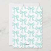 Persoonlijke vintage kerstman mint hoed feestdagenkaart (Achterkant)