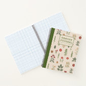 Persoonlijke Vintage Kruidentuin | Rustiek Notitieboek (Binnen)