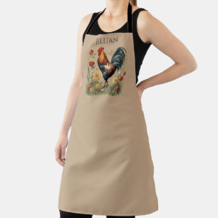 Persoonlijke vintage landelijke stijl schort