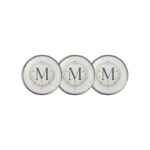 persoonlijke vintage monogram golfbal