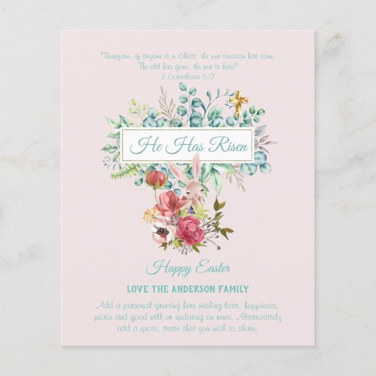 Persoonlijke vintage Pasen budget FOTO (Voorkant)