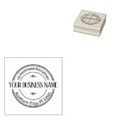 Persoonlijke vintage rubberstempel (Gestempeld)