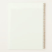 Persoonlijke vintage vlinderpostzegel planner (Achterkant)