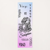 Persoonlijke Virgo Zodiac Mystic Tropics Yogamat (Voorkant)