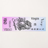 Persoonlijke Virgo Zodiac Mystic Tropics Yogamat (Voorkant (horizontaal))